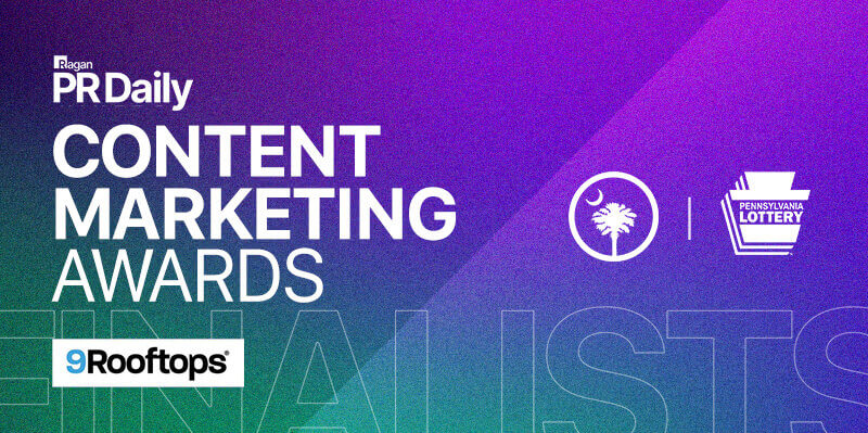 9Rooftops Named Finalist in Upcoming PR Daily’s Content Marketing Awards