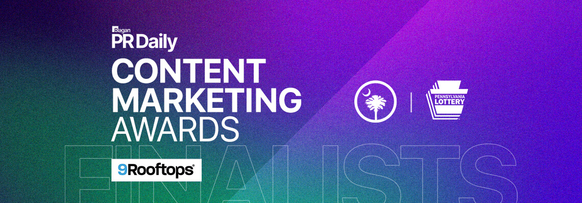 9rooftops PR Daily content marketing awards